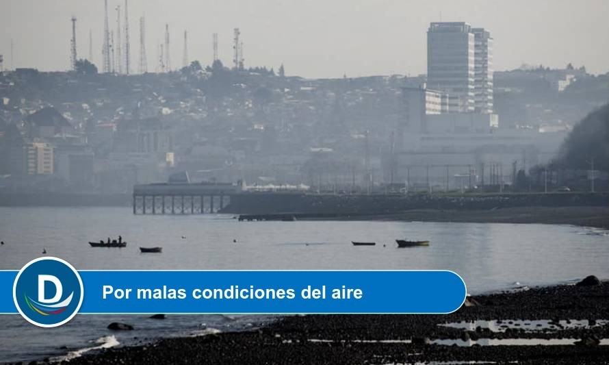 Puerto Montt y Puerto Varas siguen en preemergencia ambiental este miércoles