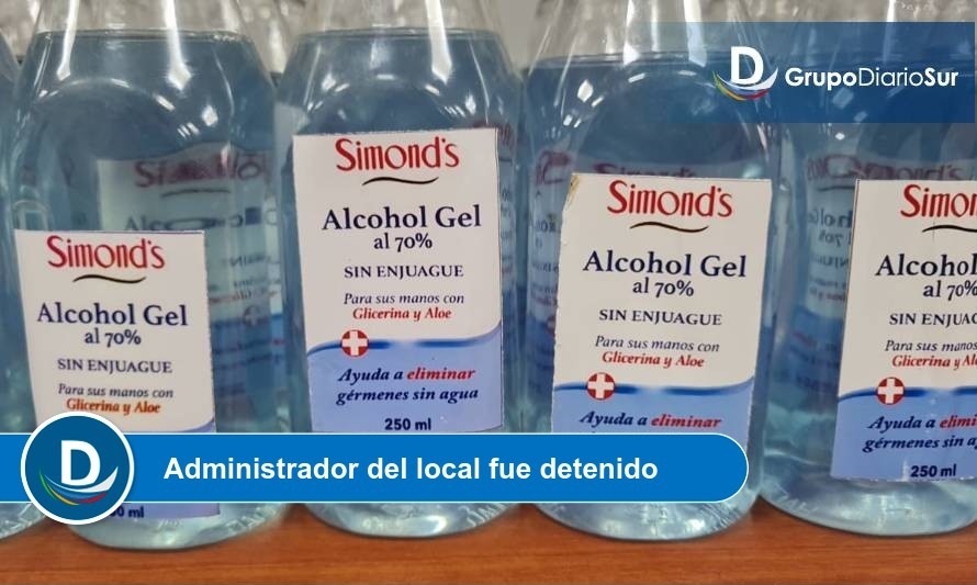 Supermercado vendía alcohol gel que presenta graves irregularidades 