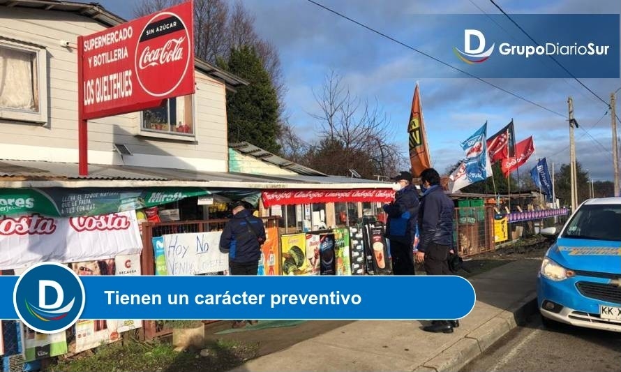 Patrullajes de seguridad municipal llegan hasta localidades rurales de Osorno 