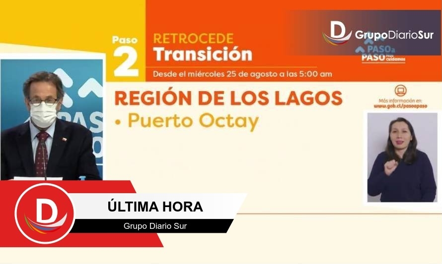 Puerto Octay retrocede a fase 2 y Hualaihué avanza a Apertura