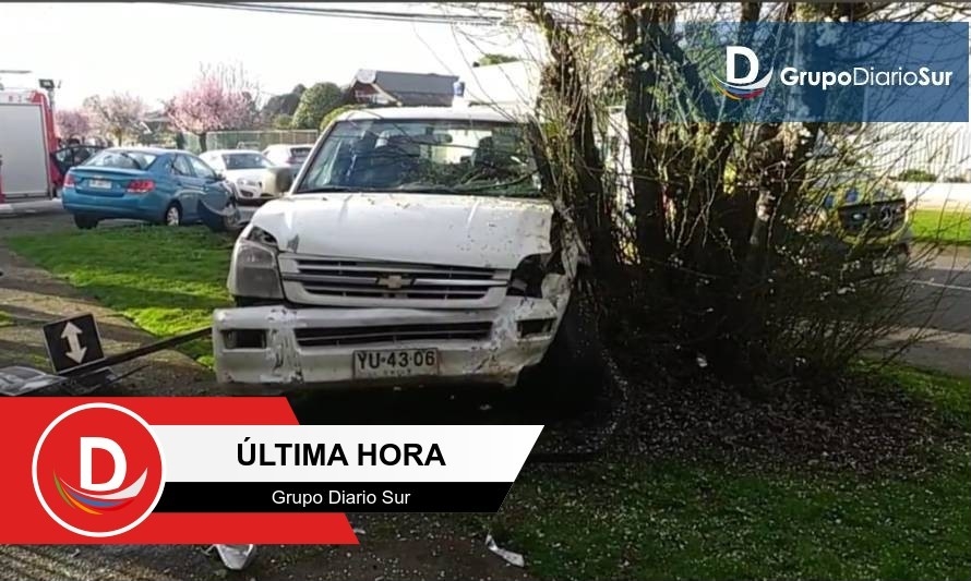 Cuatro lesionados fue el saldo de   colisión registrada en Osorno
