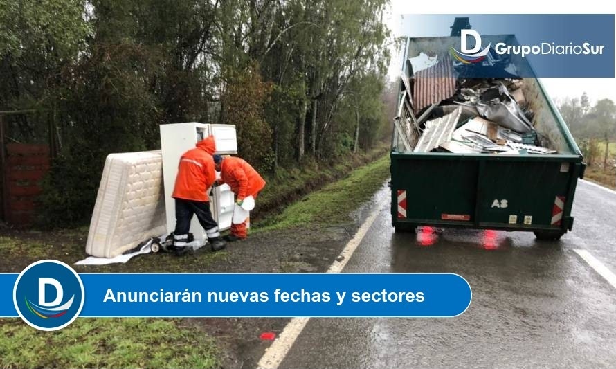 Campaña Patio Limpio ha retirado  85 toneladas de escombros en Puyehue