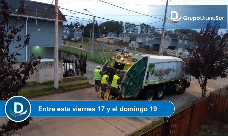 Sepa cómo operará la recolección de basura domiciliaria durante Fiestas Patrias