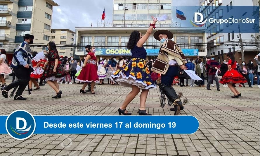 Conozca el programa de actividades de estas Fiestas Seguras Osorno 2021