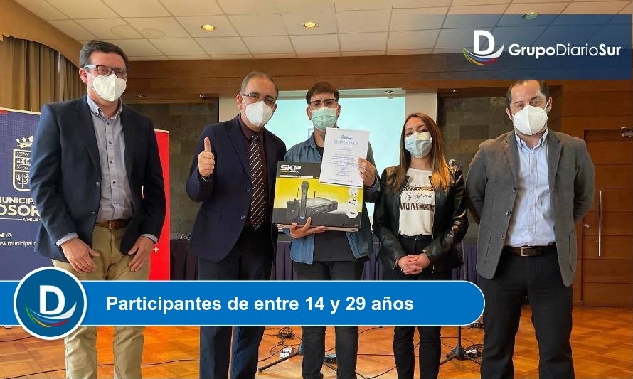 Concurso municipal de fotografía y canto premió a talentos osorninos 