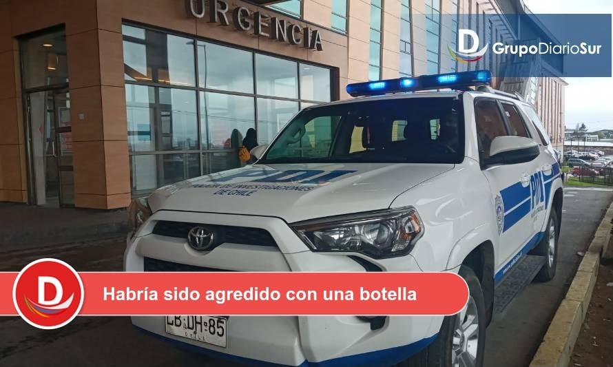 Discusión en la vía pública culminó con un joven herido en Fresia 