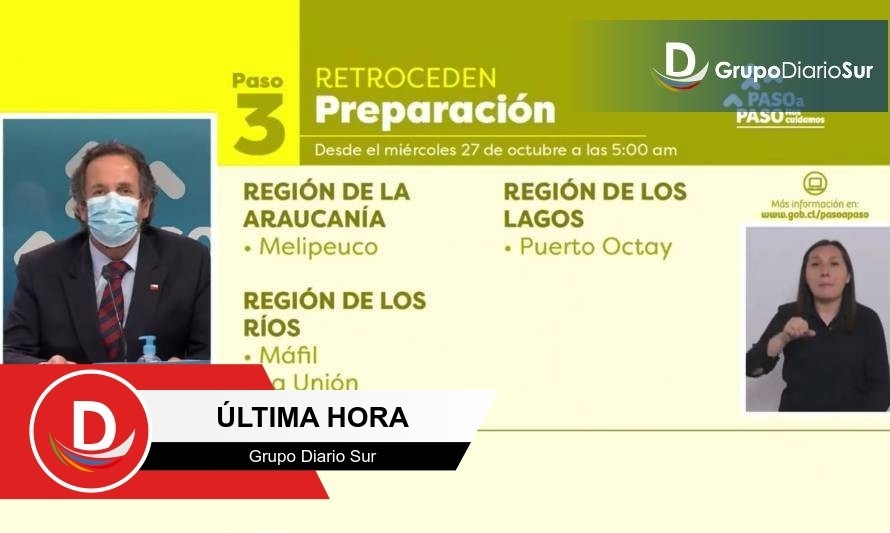 Puerto Octay retrocede en Plan Paso a Paso 