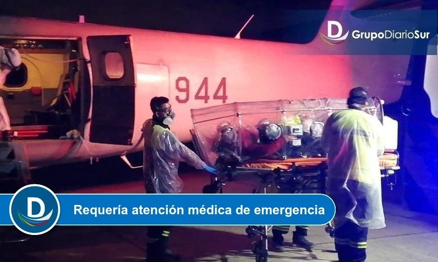 FACh realizó evacuación nocturna de paciente con Covid-19 