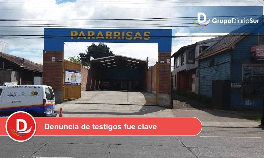 Carabineros frustró robo a local comercial en Osorno