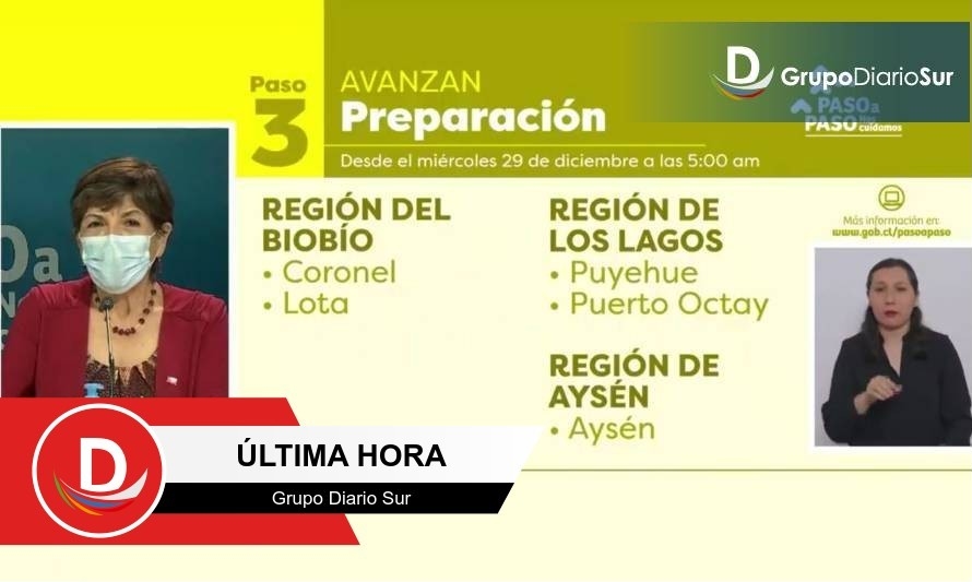 Puyehue y Puerto Octay avanzan a fase 3 