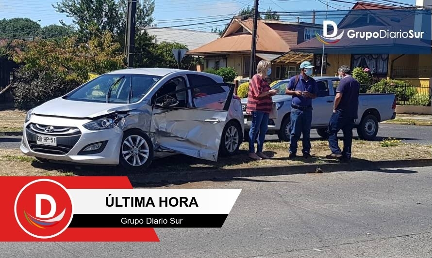 Un lesionado sería el saldo de colisión en Osorno