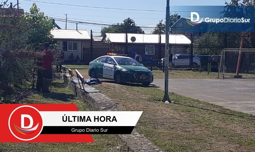 Hallan a adulto mayor fallecido en Rahue Alto