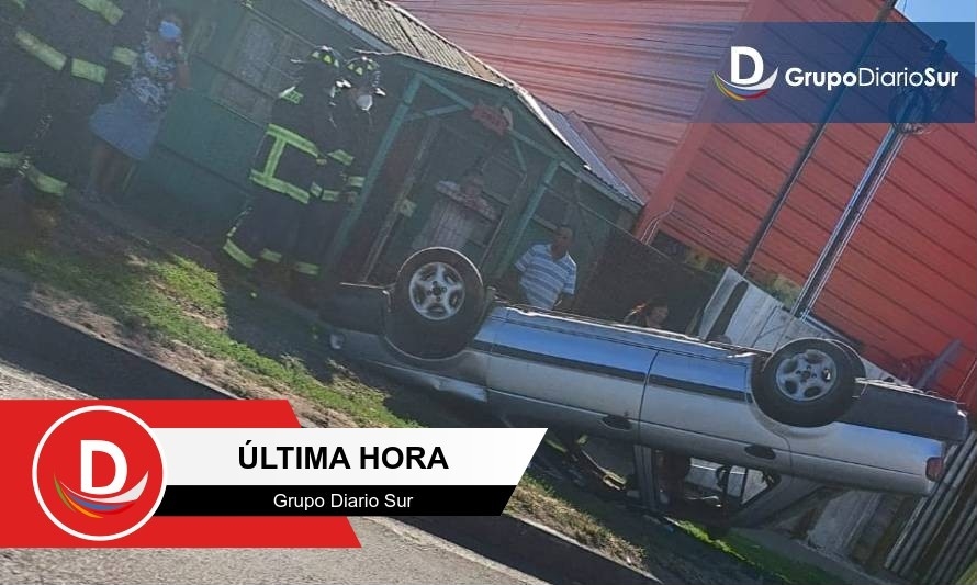 Espectacular accidente se registró en Osorno