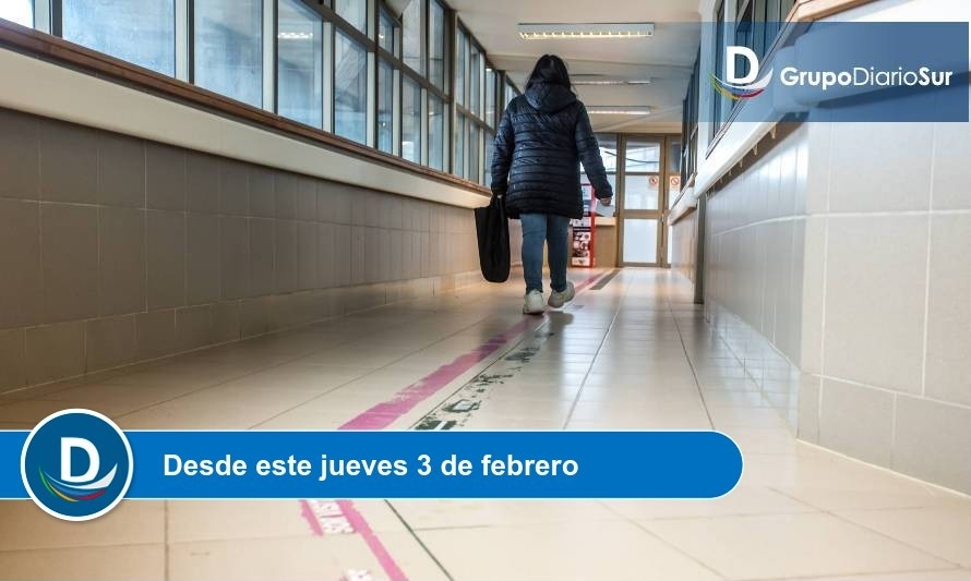 Hospital de Osorno suspende visitas a familiares internados