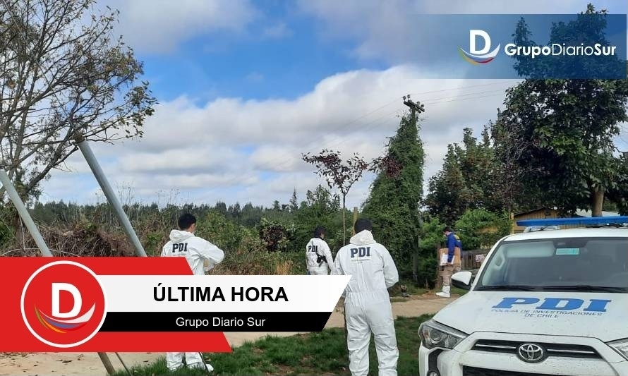 PDI investiga posible homicidio tras hallazgo de cuerpo en Río Bueno