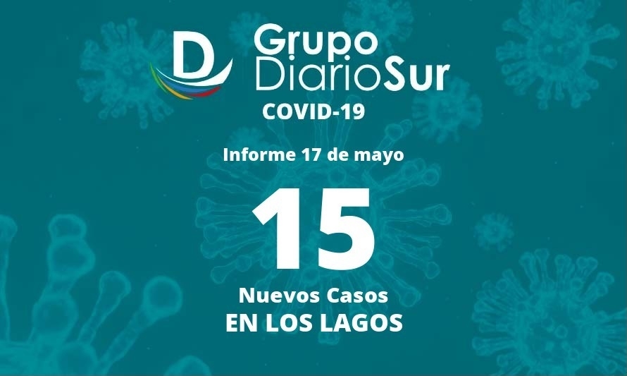 La Región de Los Lagos sumó 15 casos de covid-19 este martes