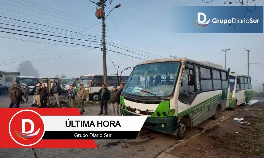 Línea 7 retomará el servicio este jueves en Osorno
