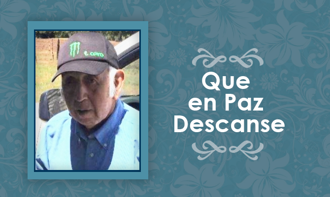 [Defunción] Falleció Pedro Segundo Caro Barrera Q.EP.D