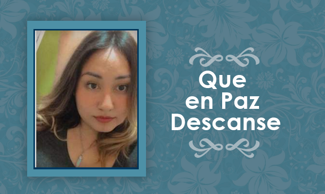 [Defunción] Falleció Priscila Alejandra Quillapán Hueicha Q.E.P.D
