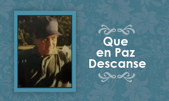 [Defunción] Falleció Juan Segundo Pérez Arrizaga Q.E.P.D